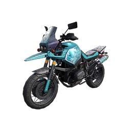 Wintertime Motorcycle