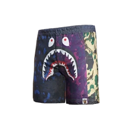 BAPE MIX CAMO SHORTS
