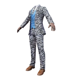 Zebra Suit Outfit