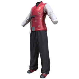 Red Hanbok (Male)