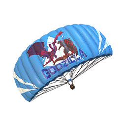 Godzilla Movie Parachute (Blue)