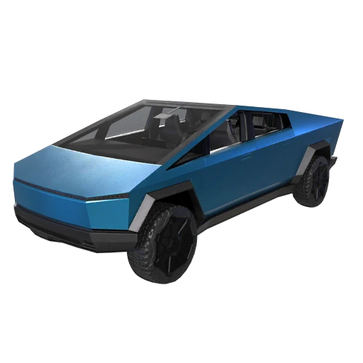Tesla Cybertruck (Dystopia Blue)