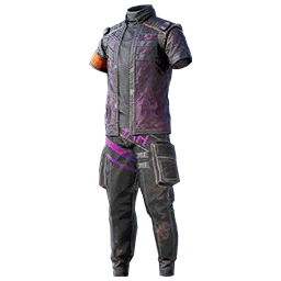 Neon Punk Sleeveless Set