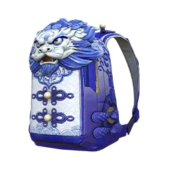 Prowling Lion Head Backpack