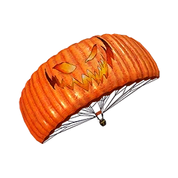 Grotesque Pumpkin Parachute