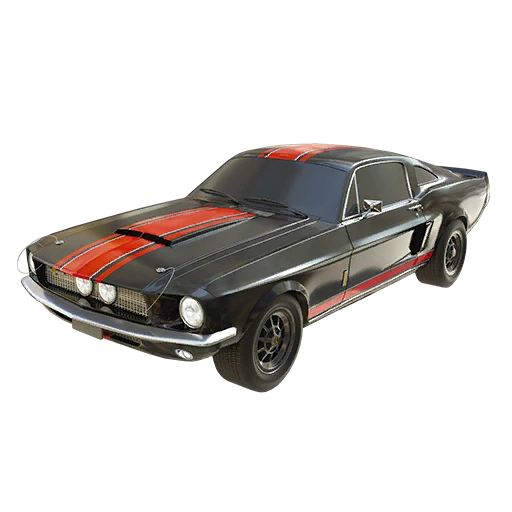 Shelby GT500 (Black & Red)