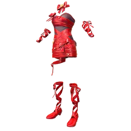 Red Bowtie Set