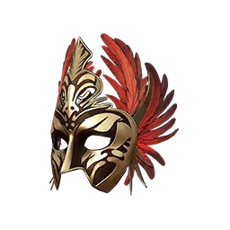 Gilded Feather Mask