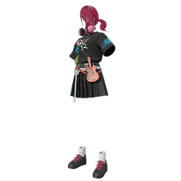 PUBGM X QWER Magenta Set