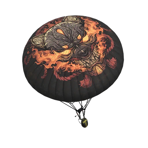 Cybernetic Samurai Parachute