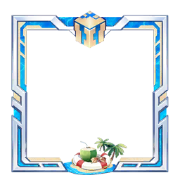 Sunshine Beach Avatar Frame