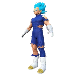 Super Saiyan Blue Vegeta (Damaged) Character Set