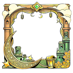 Moon Decoration Avatar Frame