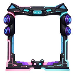Devious Cybercat Avatar Frame