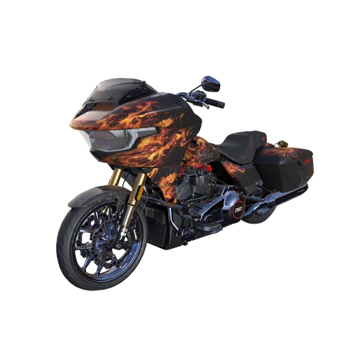 CVO™ Road Glide® ST (Limited) Set (Midnight Blaze & Polished Chrome)