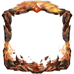 Blazing Lion Avatar Frame