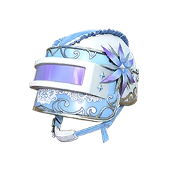 Floral Snowflake Helmet