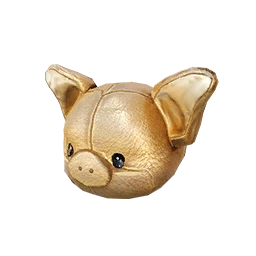 Golden Piglet Helmet