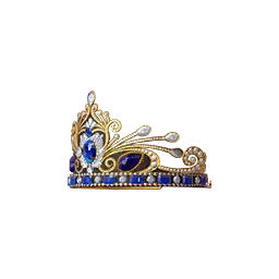 Sapphire Crown Headgear