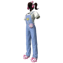 Catch! Teenieping Overalls set