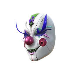 Fluorescent Jesterette Mask