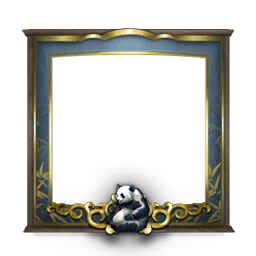 Gilded Panda Avatar Frame