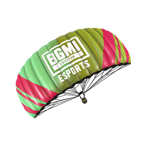 BGMI Esports Parachute