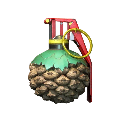 Colorful Pinecone Grenade
