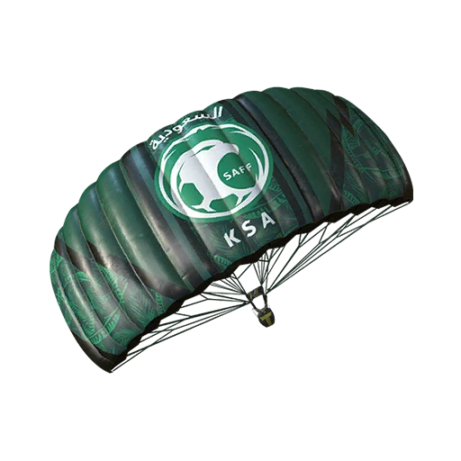 Saudi Football Team Parachute