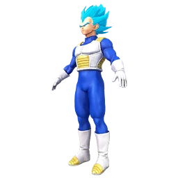 Super Saiyan Blue Vegeta Character Set