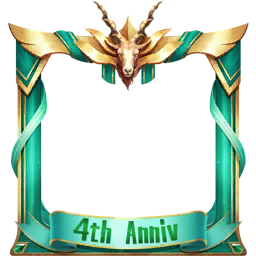 PK Server 4th Anniversary Avatar Frame