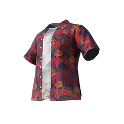 Summertime Hawaiian Shirt (Red)