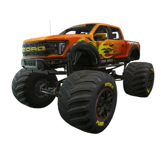 Ford F-150 Raptor R (Orange Flame)