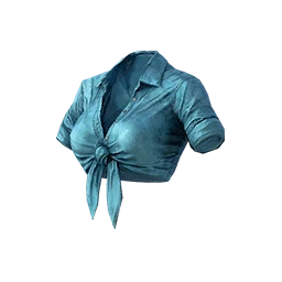 Scorching Summer Crop Top (Blue)