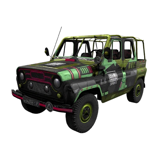 BGMI Esports UAZ