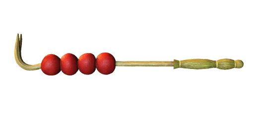 Beaded Backscratcher - Crowbar