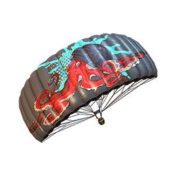 Scarlet Horror Parachute