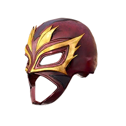Flame Wrestler Mask