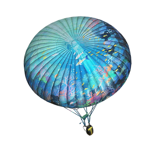 Dazzling Sea Parachute