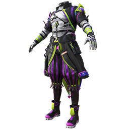 Fluorescent Jester Set