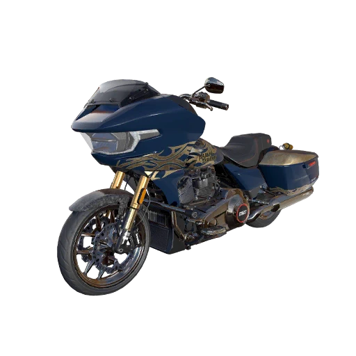 CVO™ Road Glide® ST (Limited) Full Set (Golden Navy & Champagne Gold)