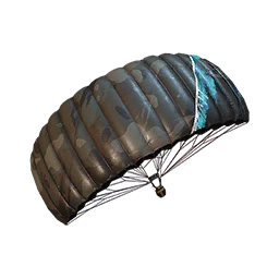 Neon Punk Parachute (Blue)