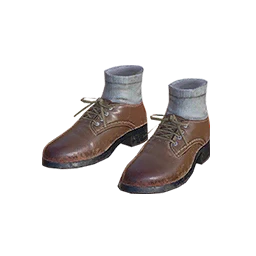 Uniform Shoes (Orange & Black)