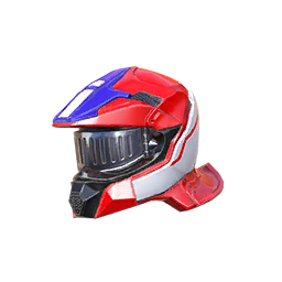 Red Racecar Knight Headgear