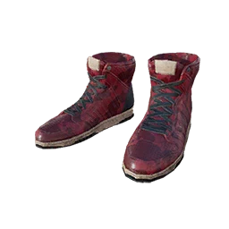 Hi-Top Trainers (Red)