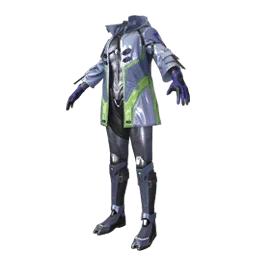Ashen Cyberwear Set