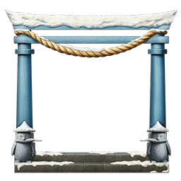Penguin Torii Gate Avatar Frame