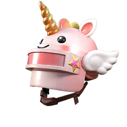 Rainbow Unicorn Helmet