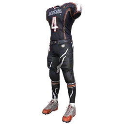 Black Football Uniform (Wolves)