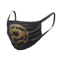 Gold Dragon Mask (Black)